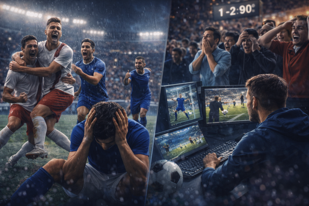 Ăn mừng sau trận thắng