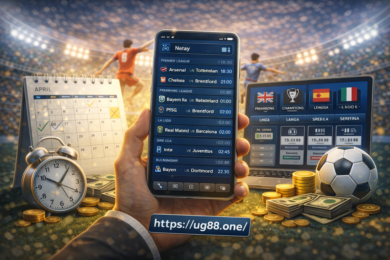 Lịch thi đấu bóng đá ấn tượng