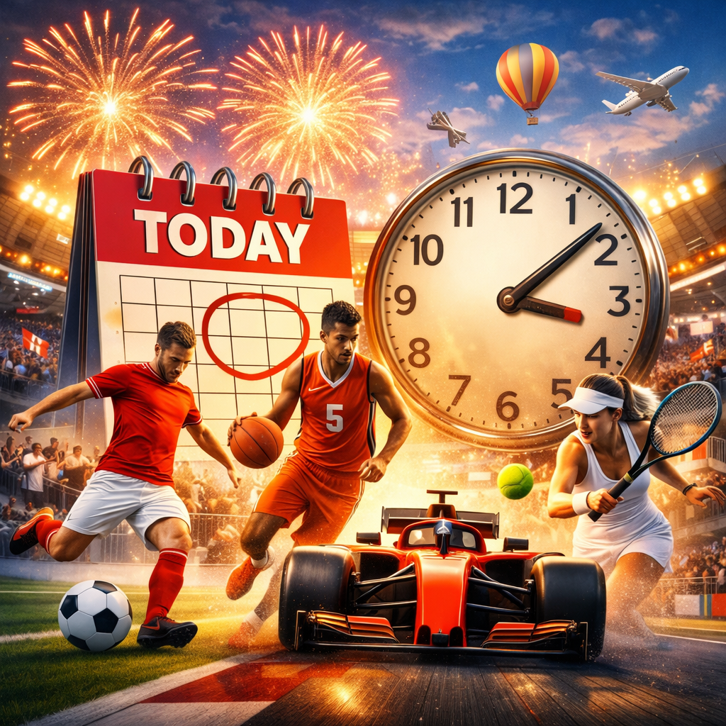 Sự kiện thể thao trong ngày hôm nay