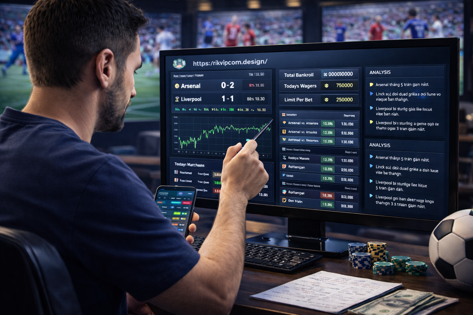 Phân tích cược thể thao trực tiếp