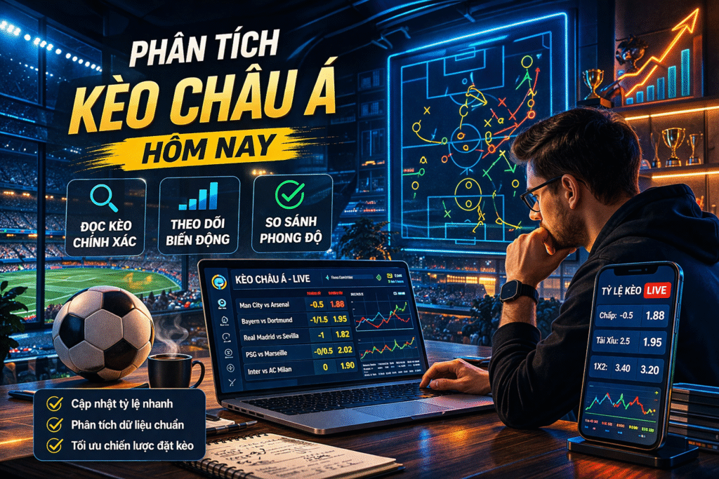 Tư duy đúng khi phân tích kèo châu Á